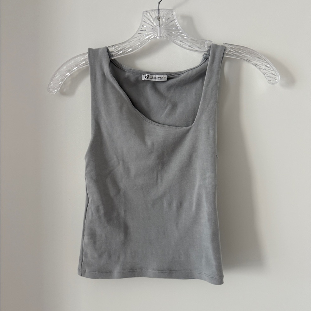 Zara Light Gray Tank Top